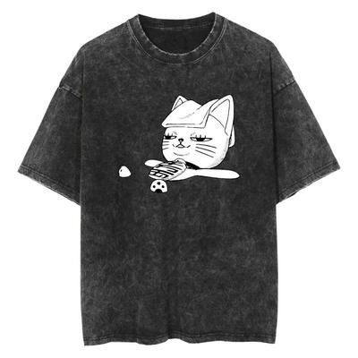 Dandadan Okarun T-shirt Men Japanese Anime Streetwear T Shirt Harajuku Cotton Short Sleeve Casual Clothing Summer Tops