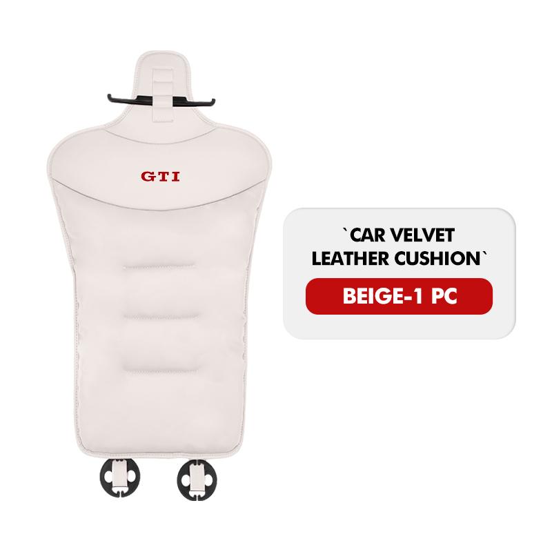 For Volkswagen VW Universal Car Seat Cushion Velvet Leather Auto Seat Pad Soft Touch Beetle CC B5 B6 B7 EOS GTI MK2 MK4 MK5 MK6 ze3