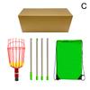 Fruit Picker Tool Gardening Orchard Picking Tool With Storage Bag Fruit Catcher For Cherry Berry Orange Lemon Pear
