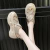 Fashion Fashion Thick-soled Increase Sandals Summer New Wear Hollow-out Anti-slip Wear-resistant Sports Baotou Shoes