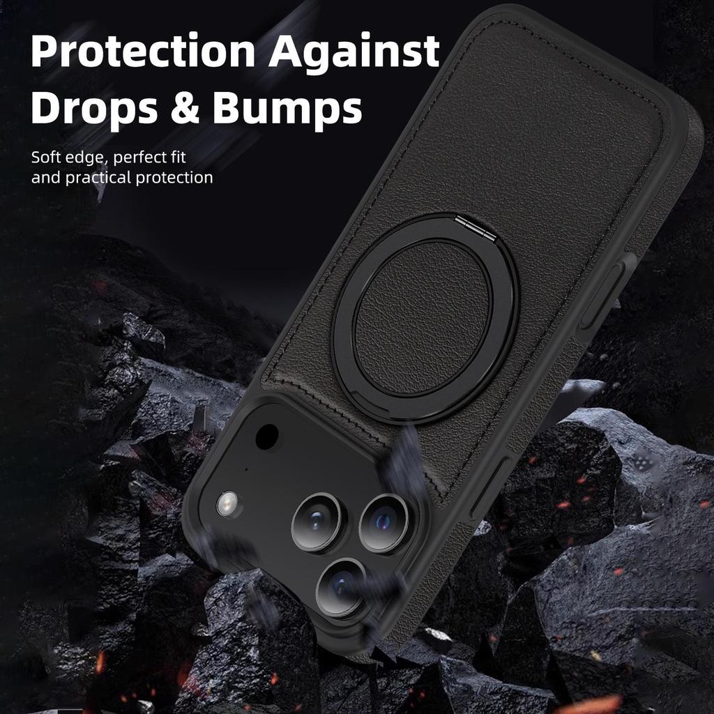 Etui na iPhone 17 Pro Max: Yashi Obrotowy Magnetyczny Stojak 360° i Etui Ochronne na iPhone'a 16