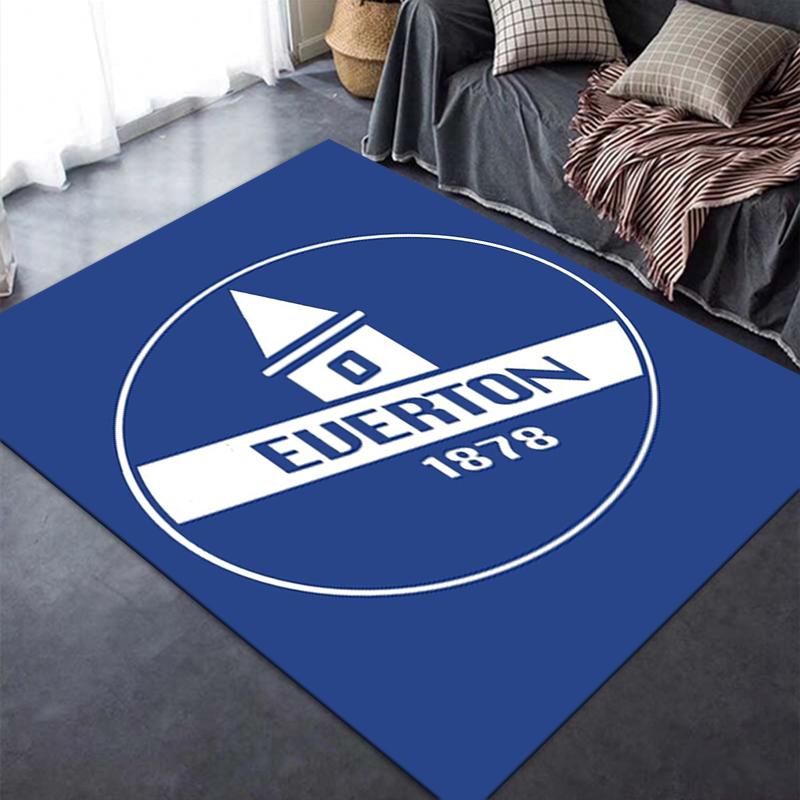 Nuovo Tappeto Everton FC 2025 per Soggiorno Camera da Letto Casa Decorazione Divano, Tappetino Antiscivolo per Giochi Bambini40