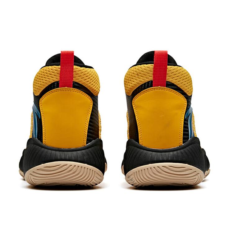 Anta Cushioning Slip Resistant Abrasion Resistant Breathable High top Basketball Shoes Men's 11941632S-4