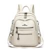 Chic PU Backpack for Women – Vintage-Style Design with Multiple Pockets and Adjustable Straps, Perfect for Daily Use and Travel