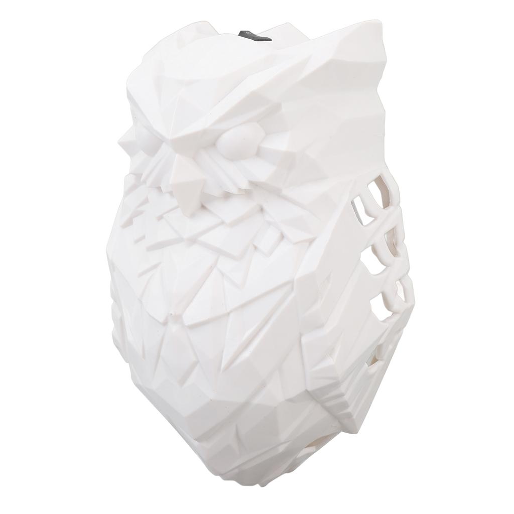 3D Animal Owl Wall Light Plastic LED Battery Operated Owl Night Light Wall Decoration for Bedroom St