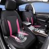 Universal Fit Car Seat Cover Set Gray Mesh 1/2 Seats Cover New Universal Car Seat Covers  Sedans