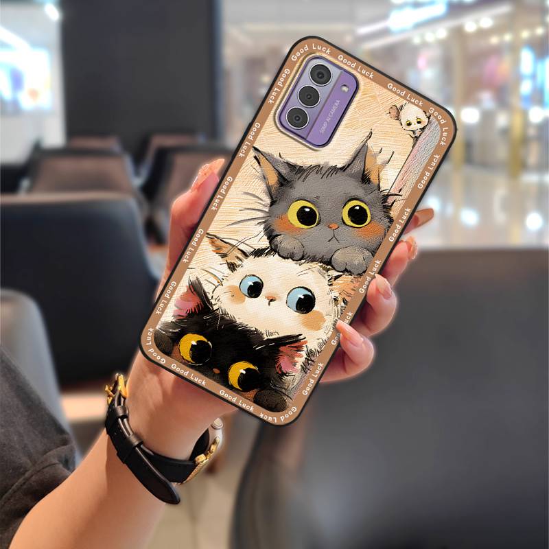 

Противопылевой защитный чехол для телефона Nokia G42 5G Противоударная силиконовая задняя крышка Мягкий чехол из ТПУ Милый чехол-конверт для телефона с полной защитой Nokia G42 5G