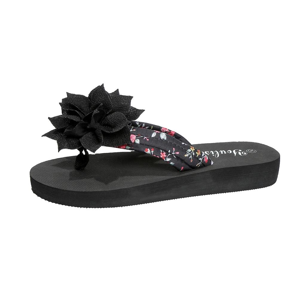 2025 Fashion Women Flip Flops Summer Beach Platform Slippers Casual Outside Wedges Sandals Summer Women Shoes