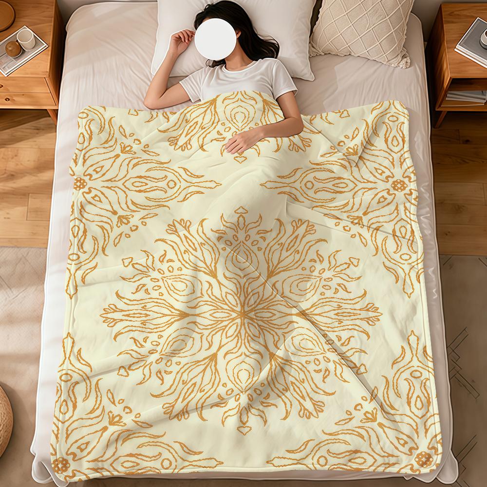 abstract bohemian Eccentric boho soft warm plush blanket for dormitory sofa living room pet hogar bedroom gift nap home Flannel