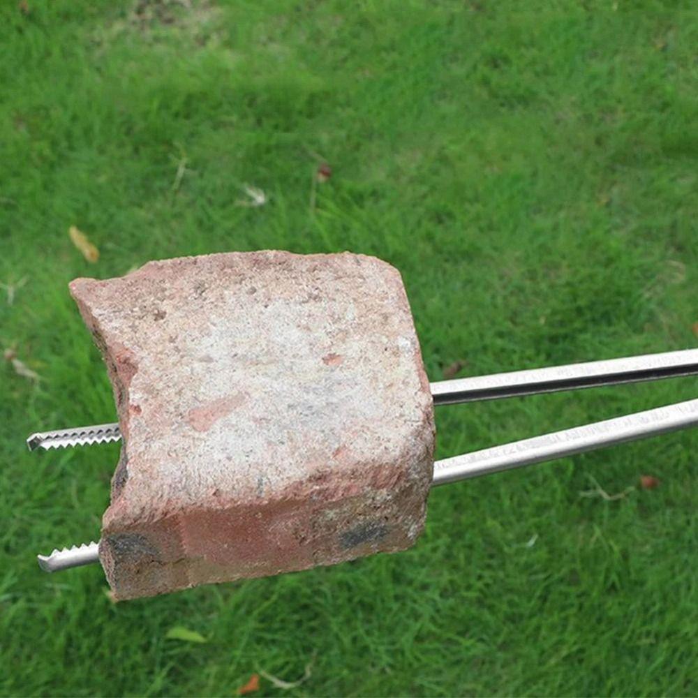 Anti-Skid Multi-function Stainless Steel Tongs Outdoor Fishing Catch Tool  Outdoor Sea Crab Fishing