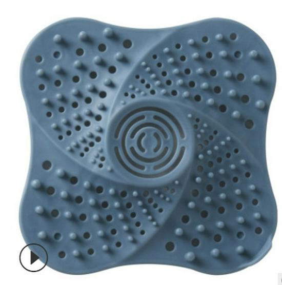 Anti-Clog Bathroom Floor Drain Hair Catcher & Filter Net