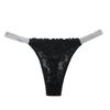 Transparent Lace Flower Panties Crystal Mesh Briefs Fashion Rhinestone Thong  Ladies