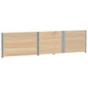 Vidaxl Nadstawki Paletowe, 3 Szt., 150X100 Cm, Drewno Sosnowe
