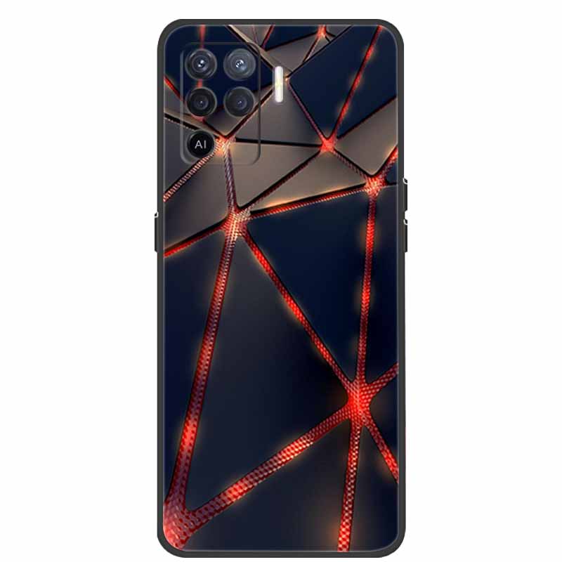 For Coque OPPO Reno5 Lite Case Shockproof Soft silicone TPU Back Cover For Oppo Reno 5Z 5 Lite Phone Case 5Lite CPH2205 Fundas