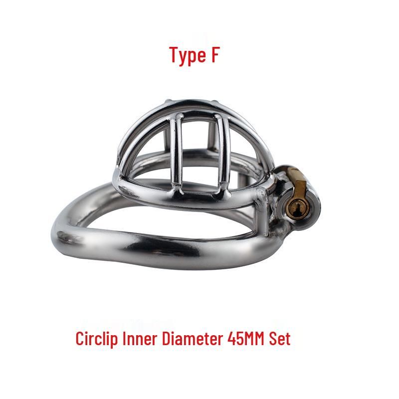 Men's Metal Chastity Cage BDSM Training Anti-Cheating Erotic Micro Punishment Toy