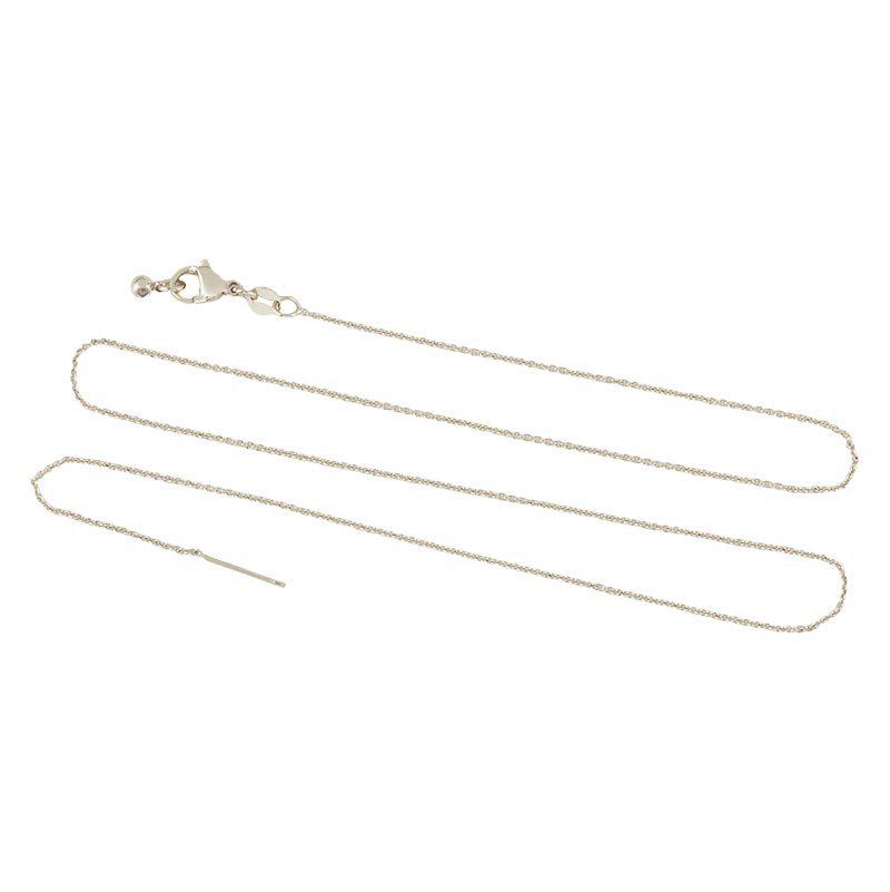 Funkelnde 18 Karat Vergoldete Verstellbare 50 cm Kreuzkette Vielseitige Anstecknadel-Halskette - Handgefertigte DIY-Kette