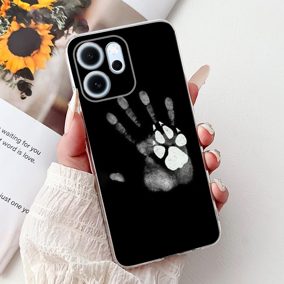 For Cover OPPO Reno 14F 2025 Case Reno14F Popular Bamboo Bowknot Soft Silicone Clear TPU Bumper For OPPO Reno14 F CPH2743 Shells