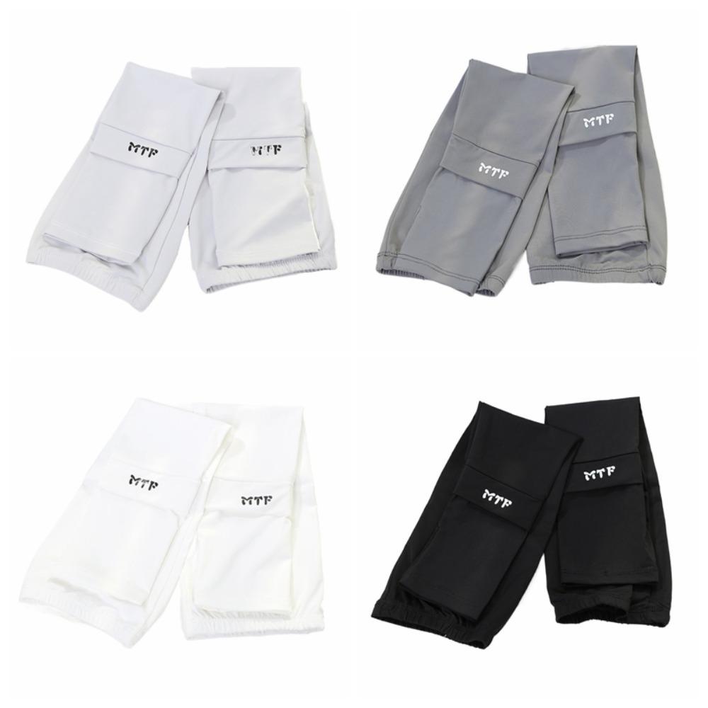 Arm Protection Long Ice Silk Sleeves Loose Cycling Gloves Sun Protection Sunscreen Arm Covers  Men