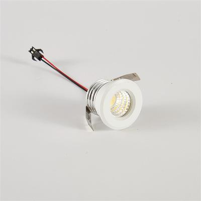 Modern E27 Base Mini LED Downlight with Driver Aluminum Body Spotlight for Mall Under-Ceiling Display Cabinet