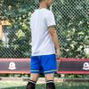 Li Ning V-Neck Short Sleeve Solid Color Sports Football Suit Men Suits White AATP013-5