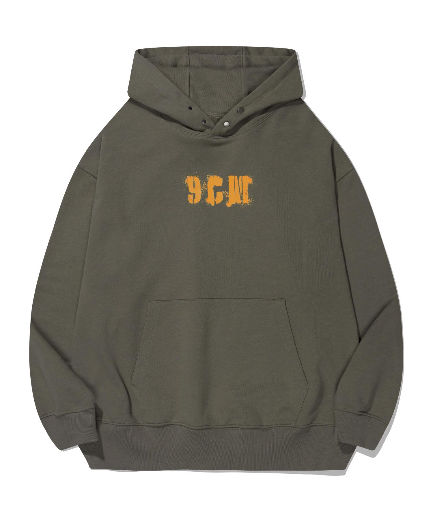 Divine Distance 9Cm Graffiti Hoodie [Gray] M