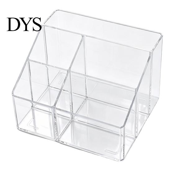 Acrylic Organizer for School Supplies Desk Organizer, Multi Compartments Pen Pencil Holder, Clear Desktop Storage Workstation Organization Drawer Box,
