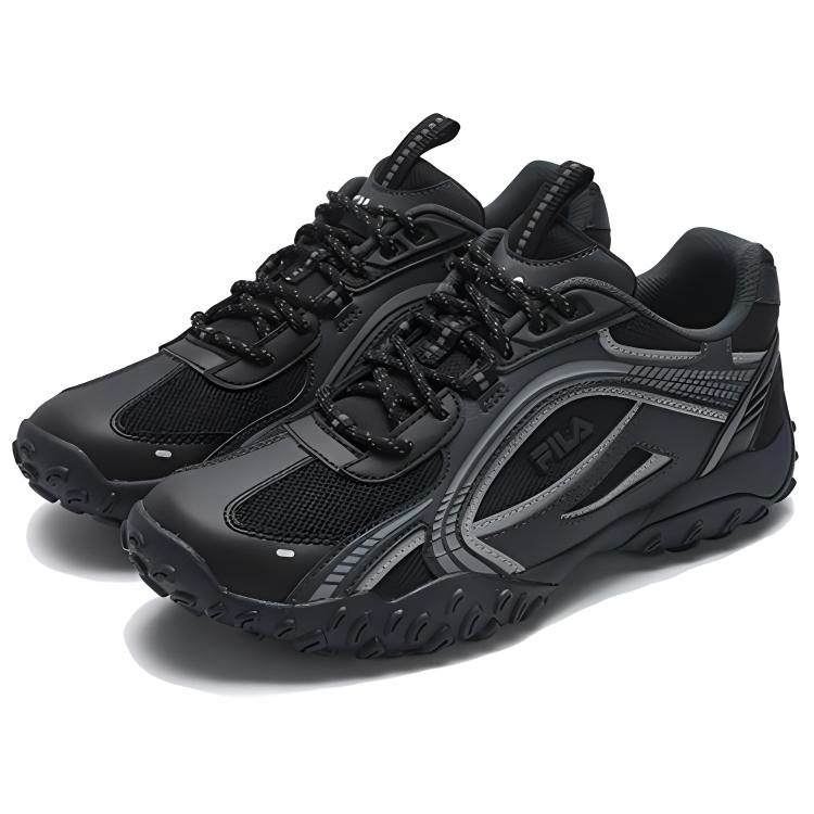 Fila Pebble Comfortable Versatile Rebound Low-Top Running Shoes Women Sneakers Black F12W432106F-BW