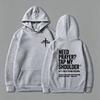 Womens Hooded Sweatshirt 350g Air Layer Loose Fit Printed Casual Streetwear