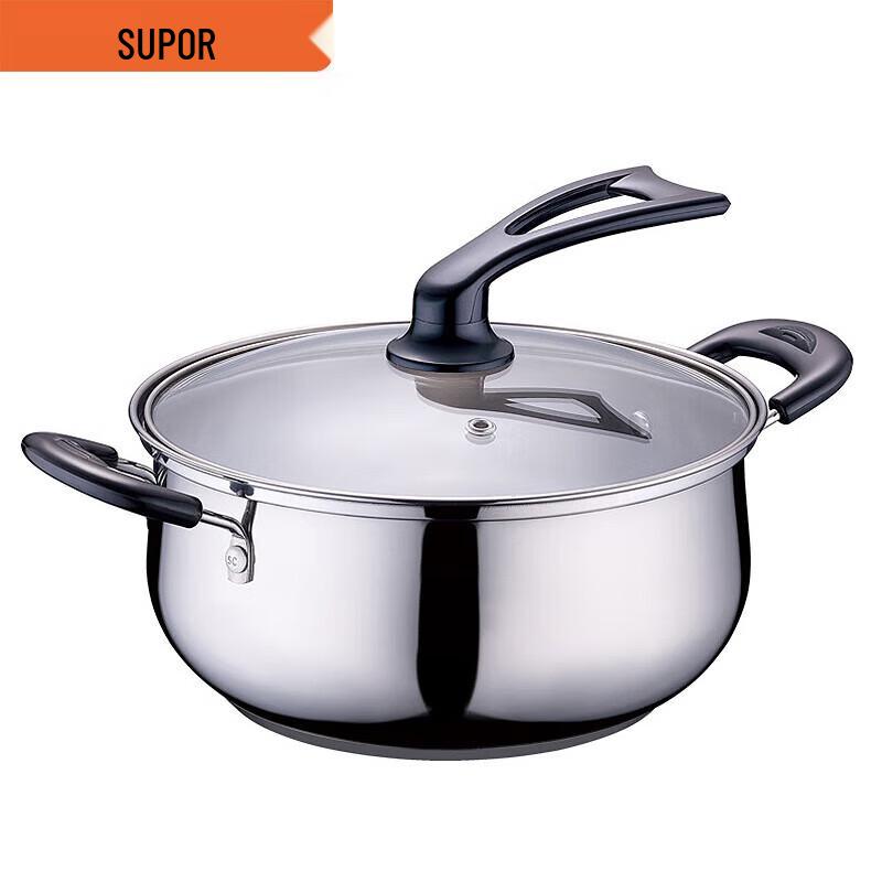 

Supor 304 Stainless Steel 20cm Soup Pot