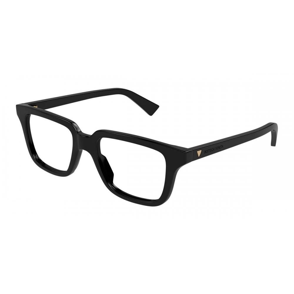 

Bottega Veneta Unisex Eyeglasses Bv1365o 005 Black/53-18-145