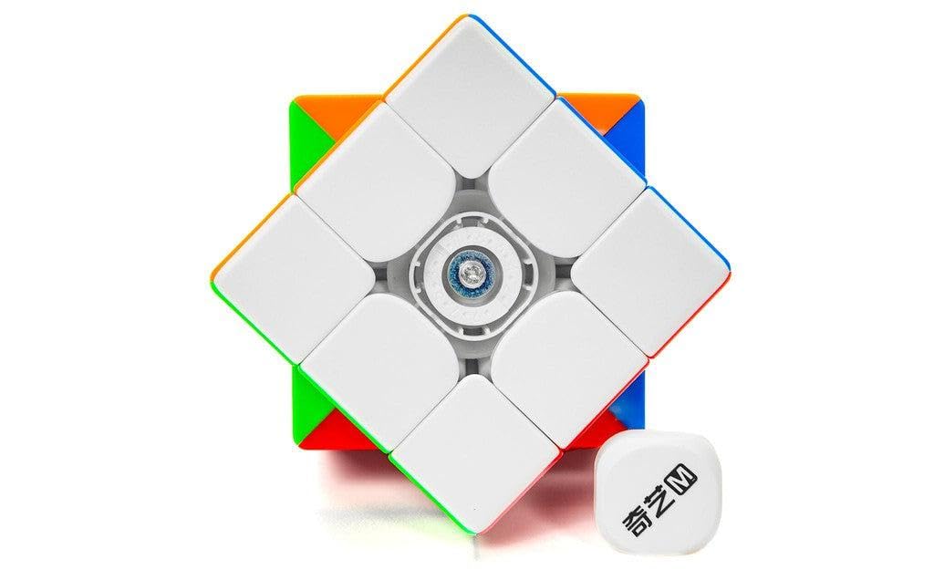 QY M Pro V2 [Pouch IncludedAuthentic] Magnetic 3x3 Cube, Stickerless, Competitive 3D Puzzle (Flagship)