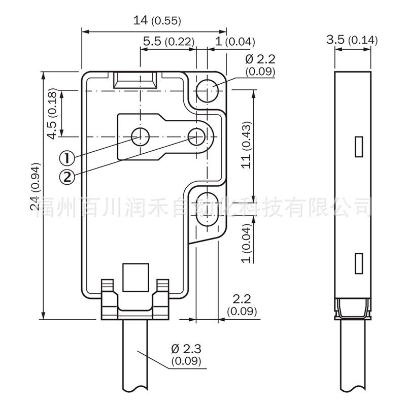 GTB2F-N1131 Sick Photoelectric Sensor, Diffuse Reflection, Brand New, Original GTB2F-N1131