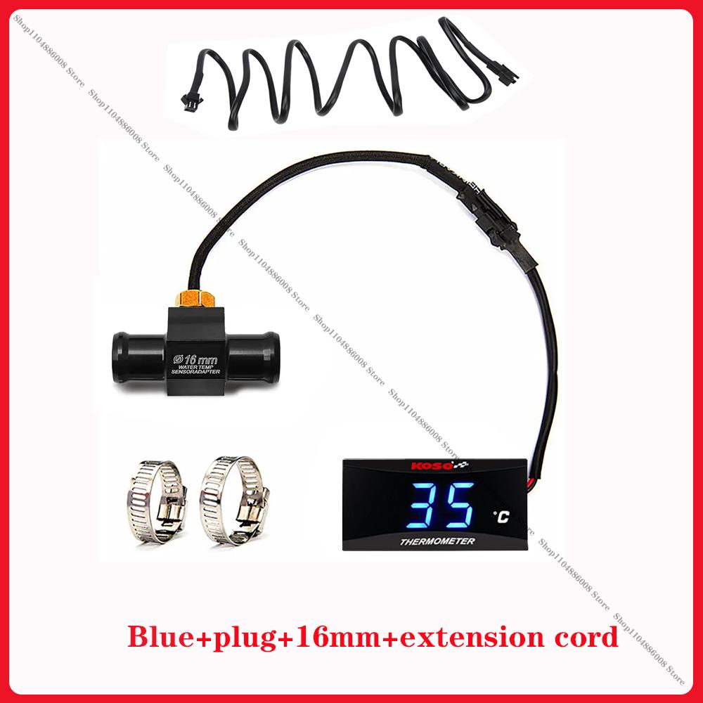 Motorcycle Temperature Measuring Instrument Koso Cylinder Head Temperature Sensor Water Temperature Gauge Oil Tempera Instrument