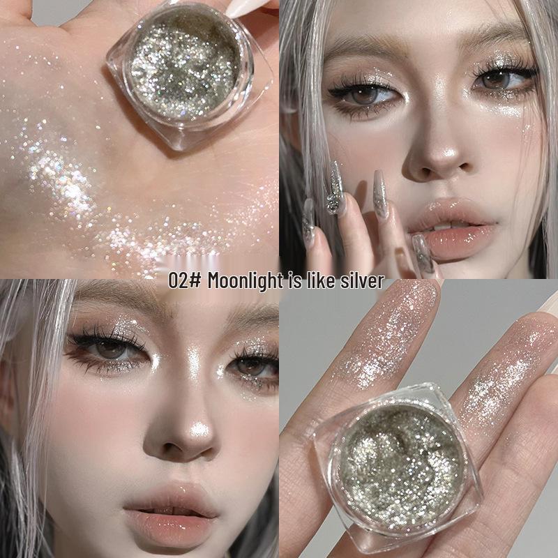 FAICCIA Multi-use Waterproof Gel Eyeshadow Palette: Matte & Shimmer Highlights, Sweatproof, Easy-to-Apply.