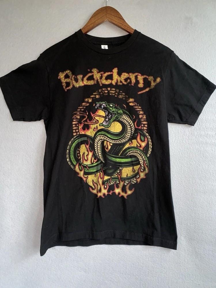 Buckcherry Band Serpent T-Shirt Size S tO 5xl Tee Black Album Unisex T-Shirt L