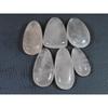 215Cts. Natural Rose Quartz Mix Shape Cabochon Loose Gemstone 06 Pcs Lot C-1844