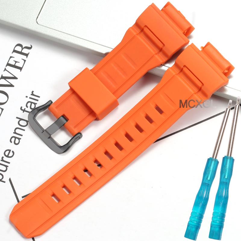 Resin Strap For Casio GW9300 GW-9300 RANGEMAN Men's TPU Replacement Band G-9300 Sport Waterproof Bracelet