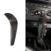 Real Carbon Fiber Gear Shift Knob Cover Fit for BMW X1 2011-13 E84