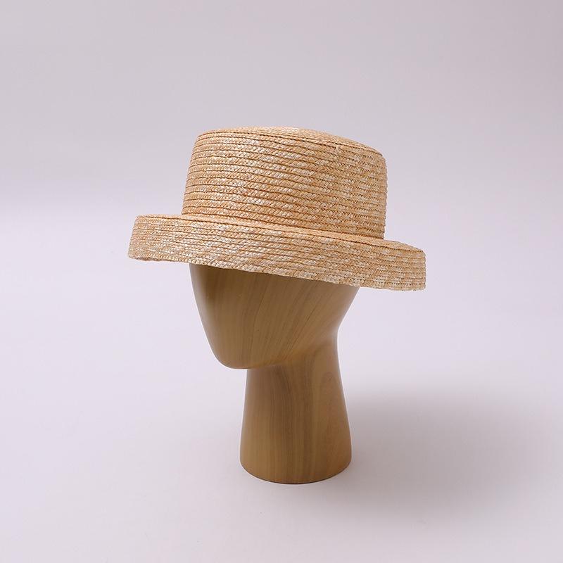 Nuovo Design Caldo Estivo Fatto a Mano a Tesa Larga Cappello da Sole da Donna Stile Hepburn Cappello da Spiaggia da Donna per Tempo Libero e Vacanze