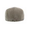 Autumn Winter Velvet Thick Warm Cap Men's Corduroy Beret British Retro Forward Cap Painter Cap