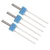 3 Stück Stahl Doppelnadeln 3mm 2mm Nähmaschinennadel Universal 4mm Doppel-Zwillings-Stretchnadel Haushaltsnähmaschine