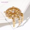 2/4Pcs Brass Leaf Charms 18K Gold Plated Charms Connector,Inlaid Zircon Leaf Charms Pendants For Jewelry,DIY Jewelry Material