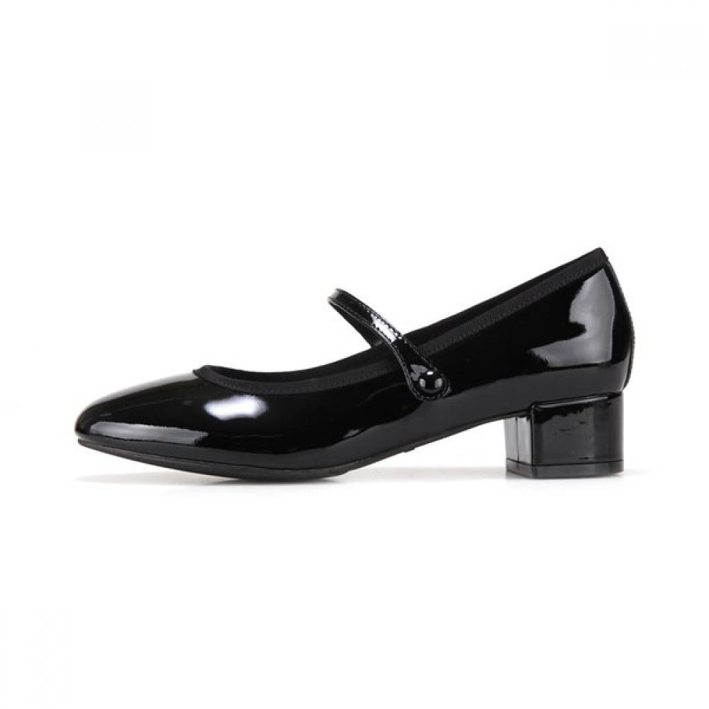 Barbara Leather Patent Mary Jane Pumps 3.5cm Bbj105bk