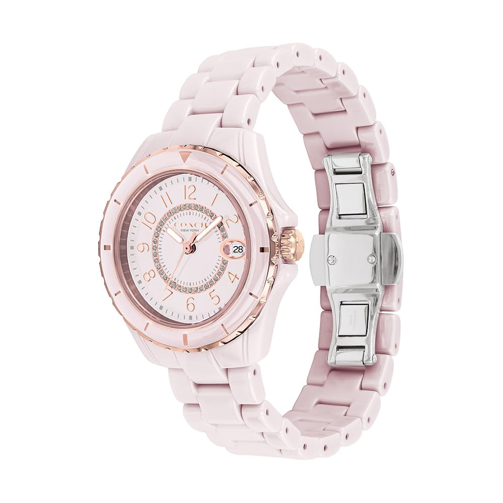 Coach Preston Watch Pink (Officially Imported) 14503463, Women's,