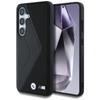Bmw Leather Case Oversized Stripes       Magsafe For Samsung Galaxy S25 Black