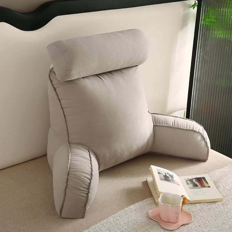 Comfortable Reading Pillow with Lumbar & Neck Support for Dorms, Bay Window, or Bed.