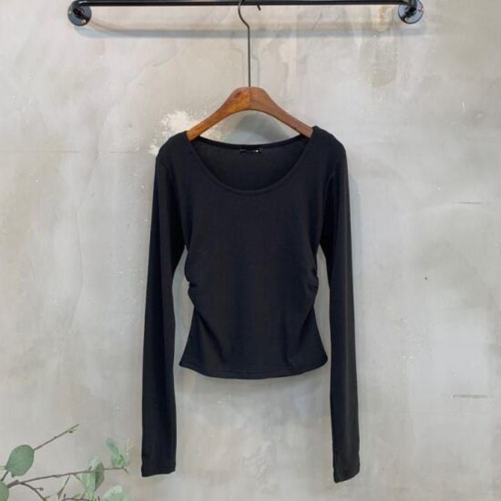 C S In The Room Hippie ShirrIng Hand Warmer Long Sleeve T ShirT 4 ColorS