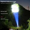 Ultra-Bright Rechargeable Outdoor Flashlight, Eight-Core, Multifunctional, Long-Range.
