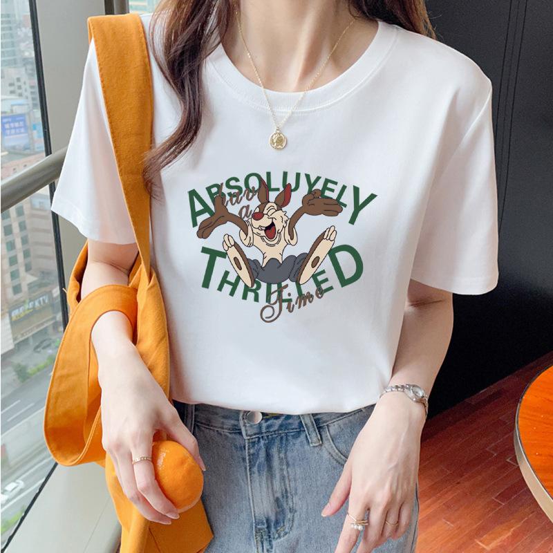 VEZFAA Damenmode Casual Sommer Frühling Kurzarm O-Ausschnitt Blusen & Hemden