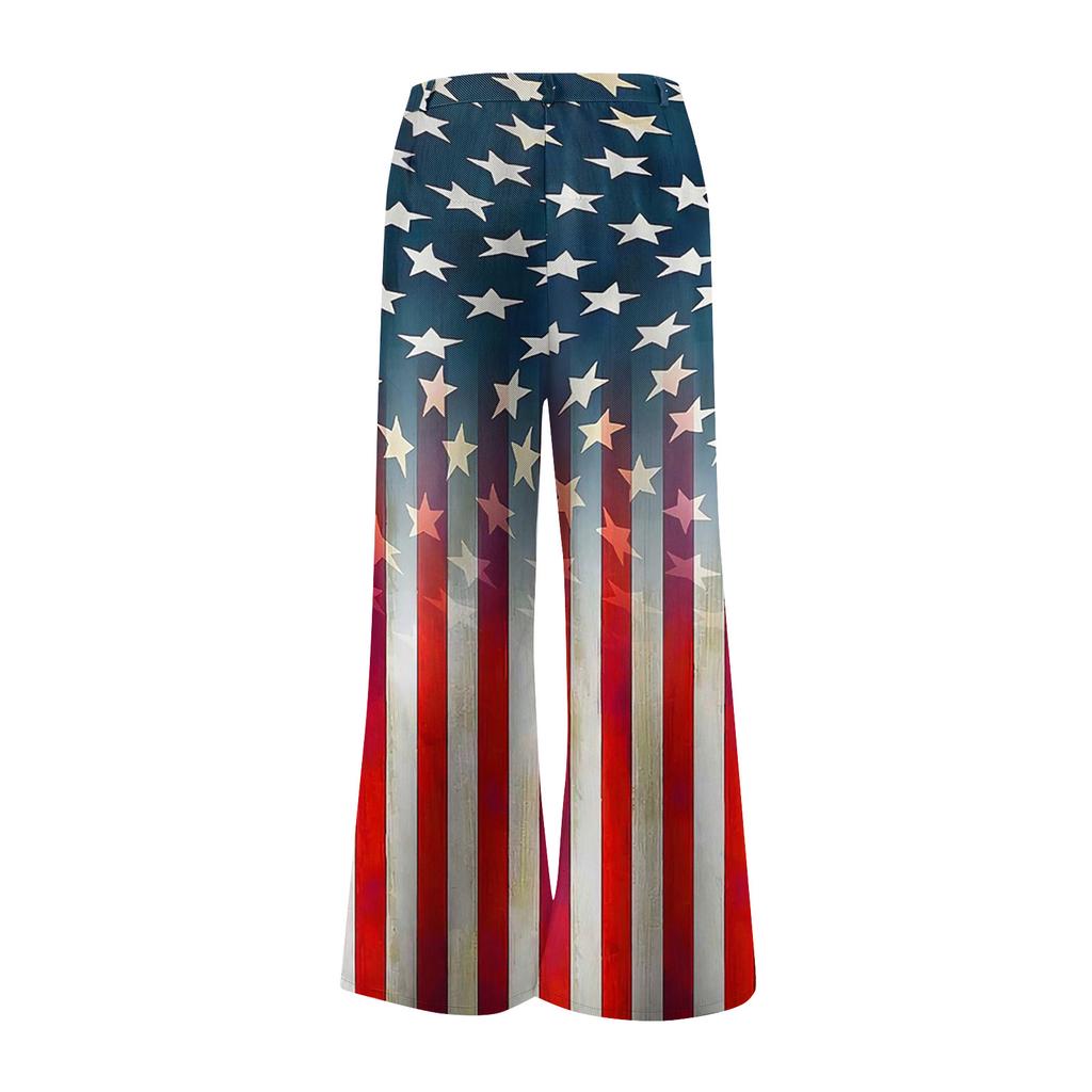 Kadınlar İçin Geniş Paça Flare Kot Pantolon Cepli Bol Pantolon Vintage Çiçek Desenli Yüksek Bel Bol Pantolon